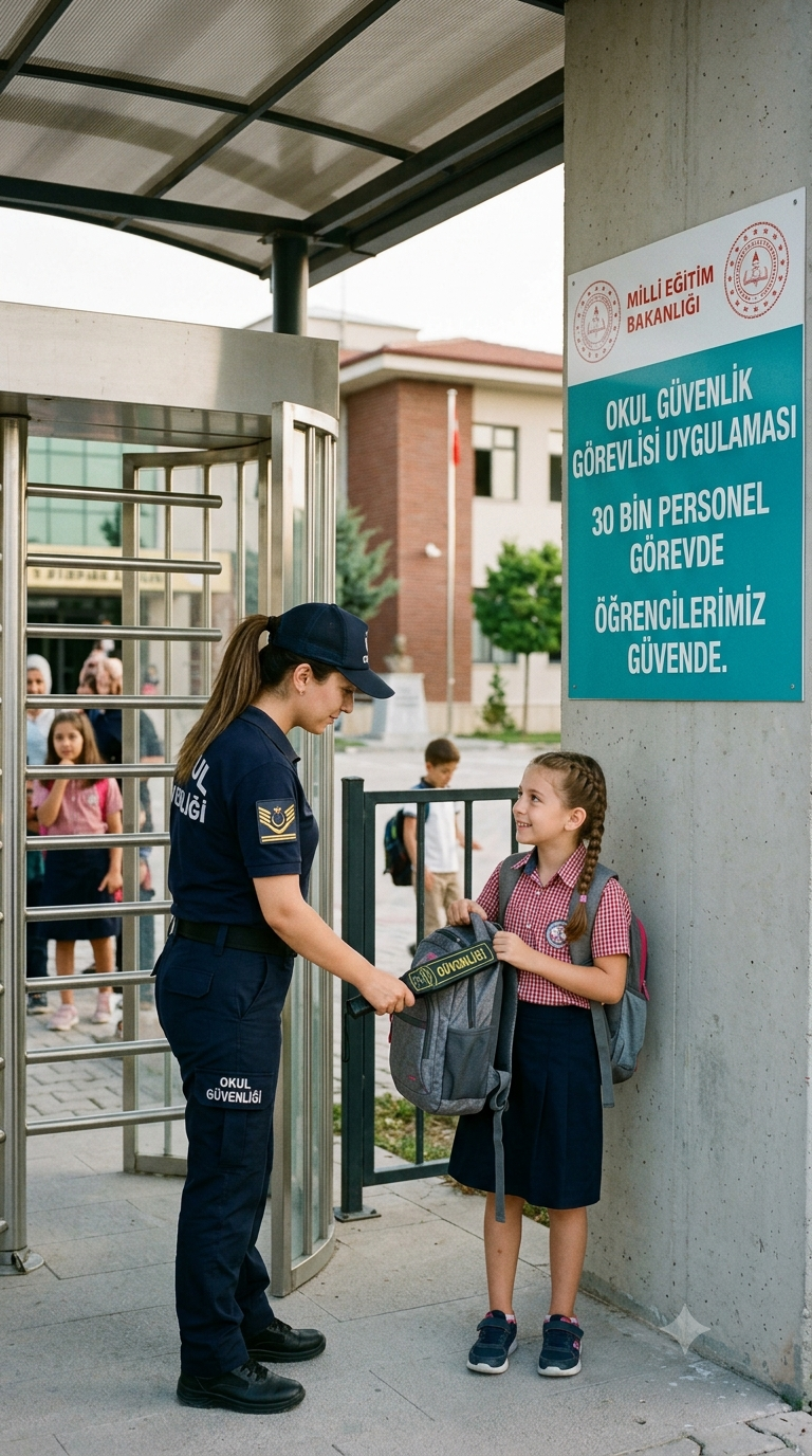 Okullara 30 Bın Güvenlık Görevlısı Alınacak: Yeni Dönem Başlıyor