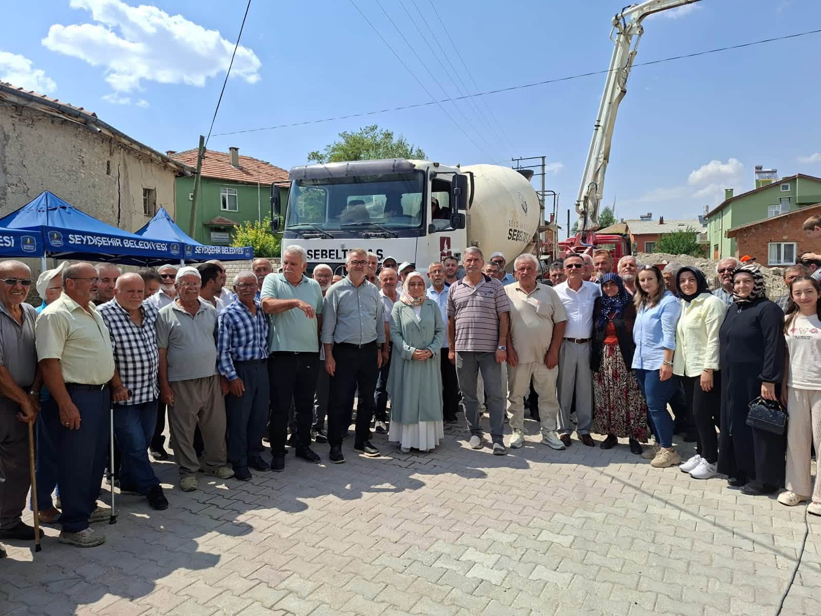 Seydişehir Tepecik Mahallesi’ne Anlamlı Eser: Temel Atma Töreni Coşkuyla Gerçekleştirildi