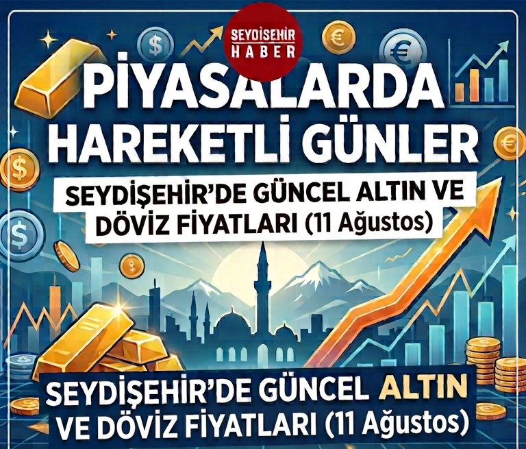 Seydişehirde Altın ve Döviz Fiyatları