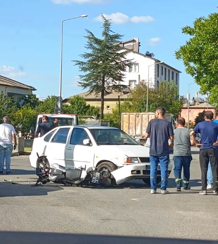 Yine Seydişehir, Yine Motosiklet Kazası: 1 Yaralı