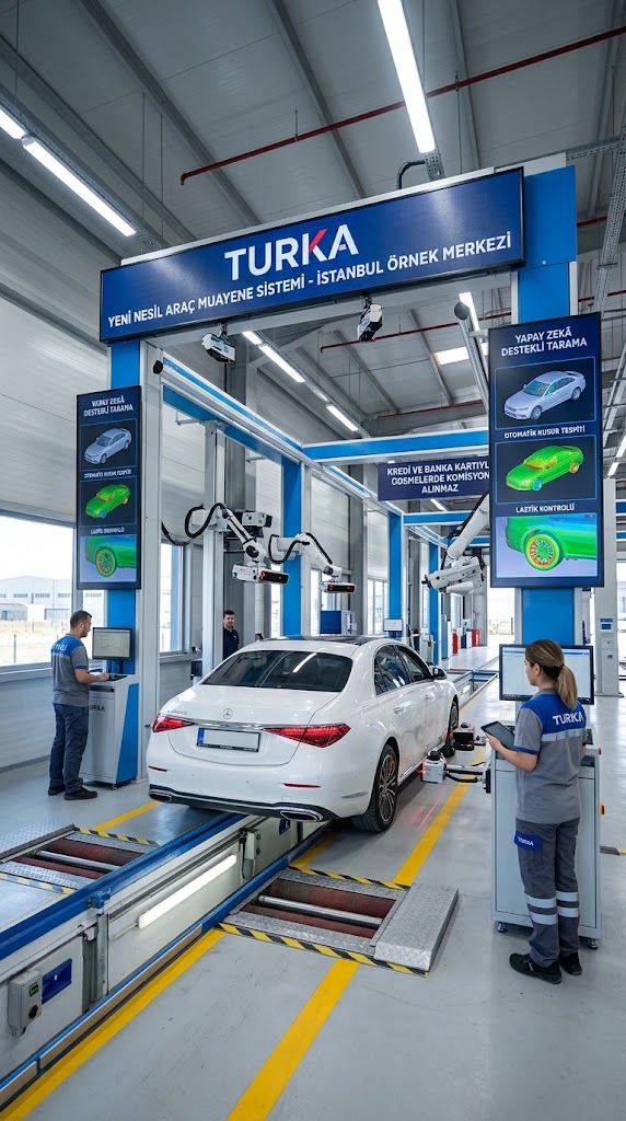 TURKA’dan Türkiye’de Yeni Dönem: Yapay Zekâ Destekli "Teknoloji Üssü" Araç Muayene Merkezi
