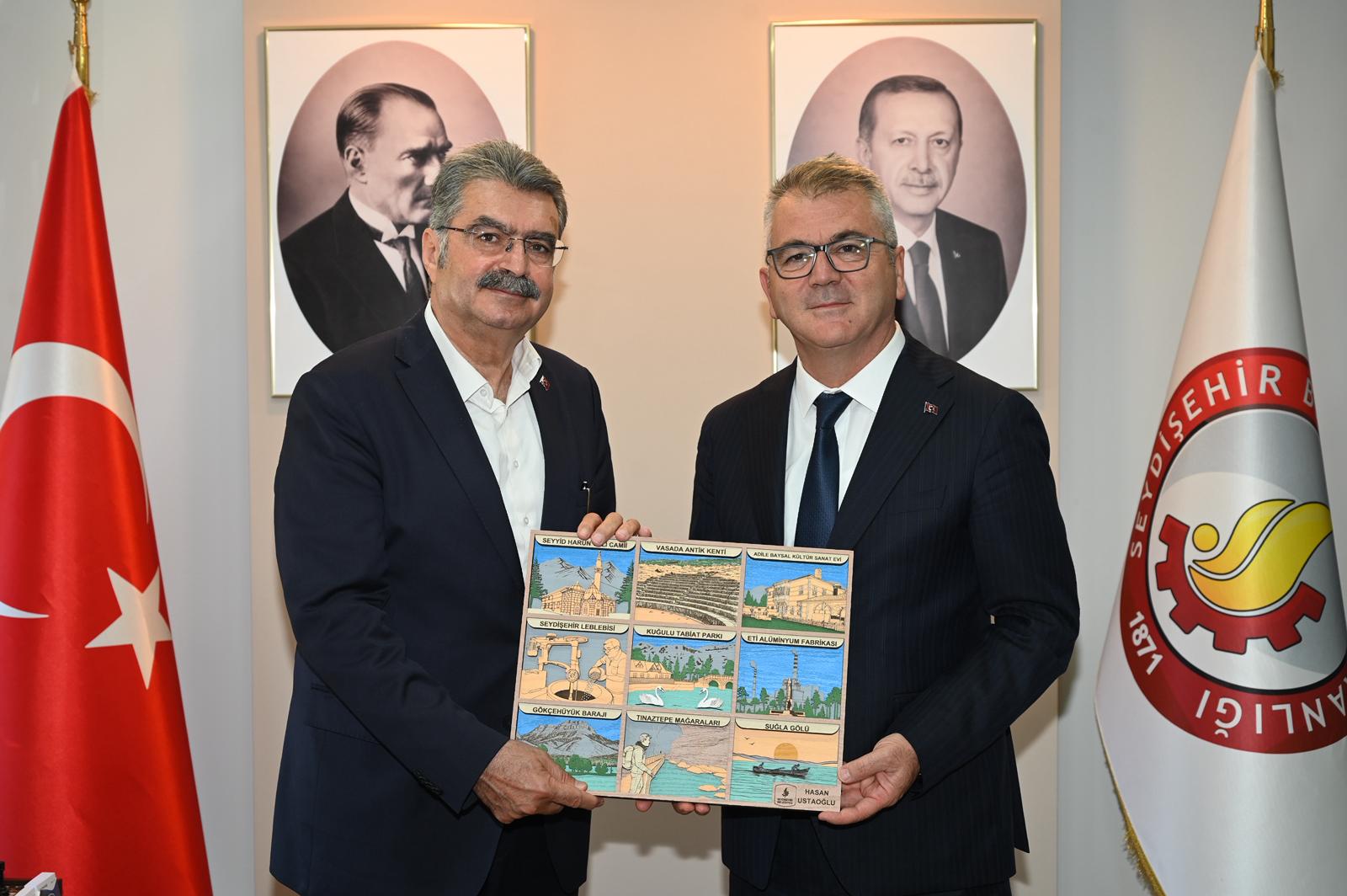 MİLLETVEKİLİ ORHAN ERDEM’DEN BAŞKAN HASAN USTAOĞLU’NA ZİYARET