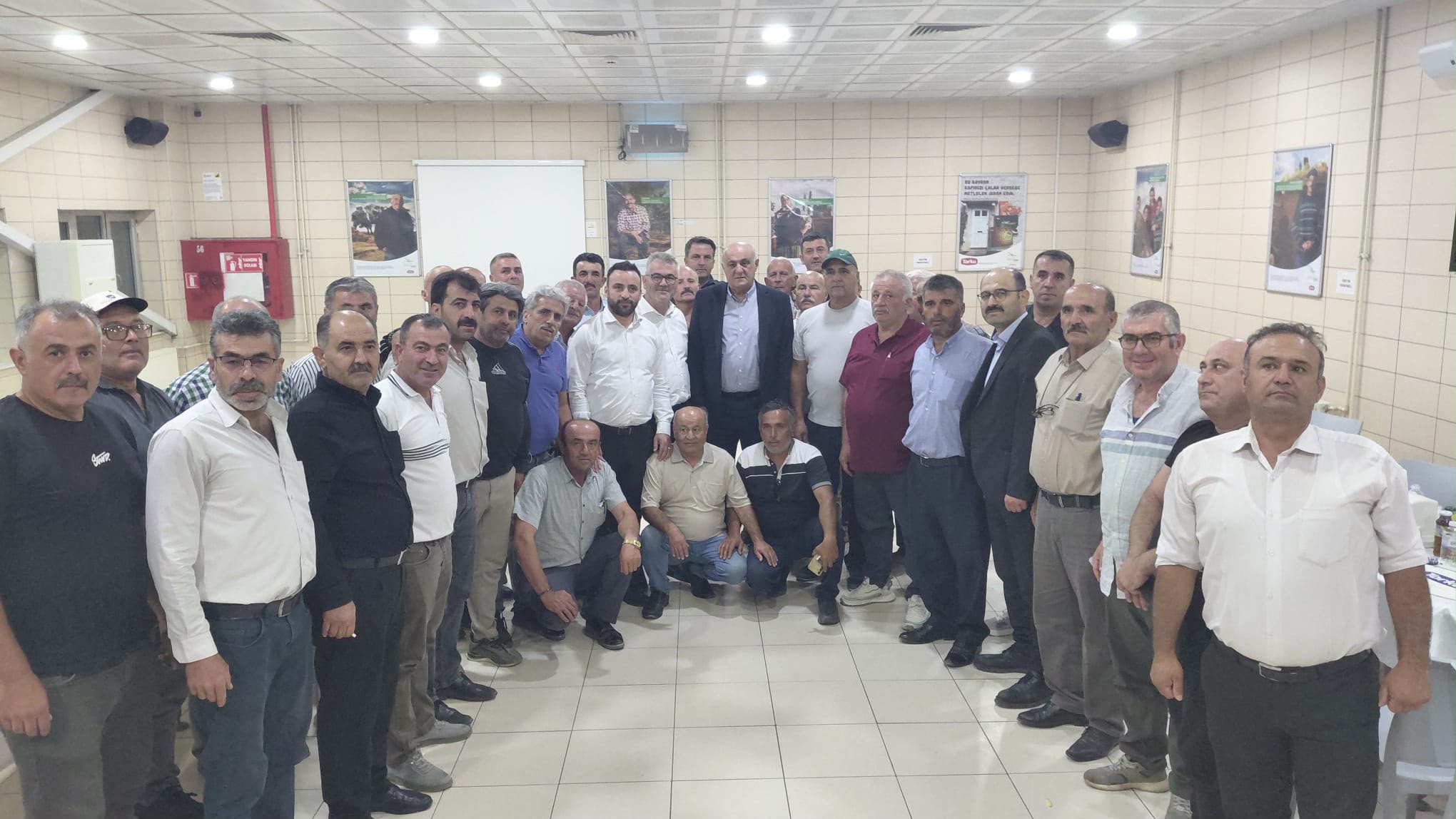 BAŞKAN USTAOĞLU VE MUHTARLARDAN SEYDİBEY A.Ş. TESİSLERİNE ZİYARET