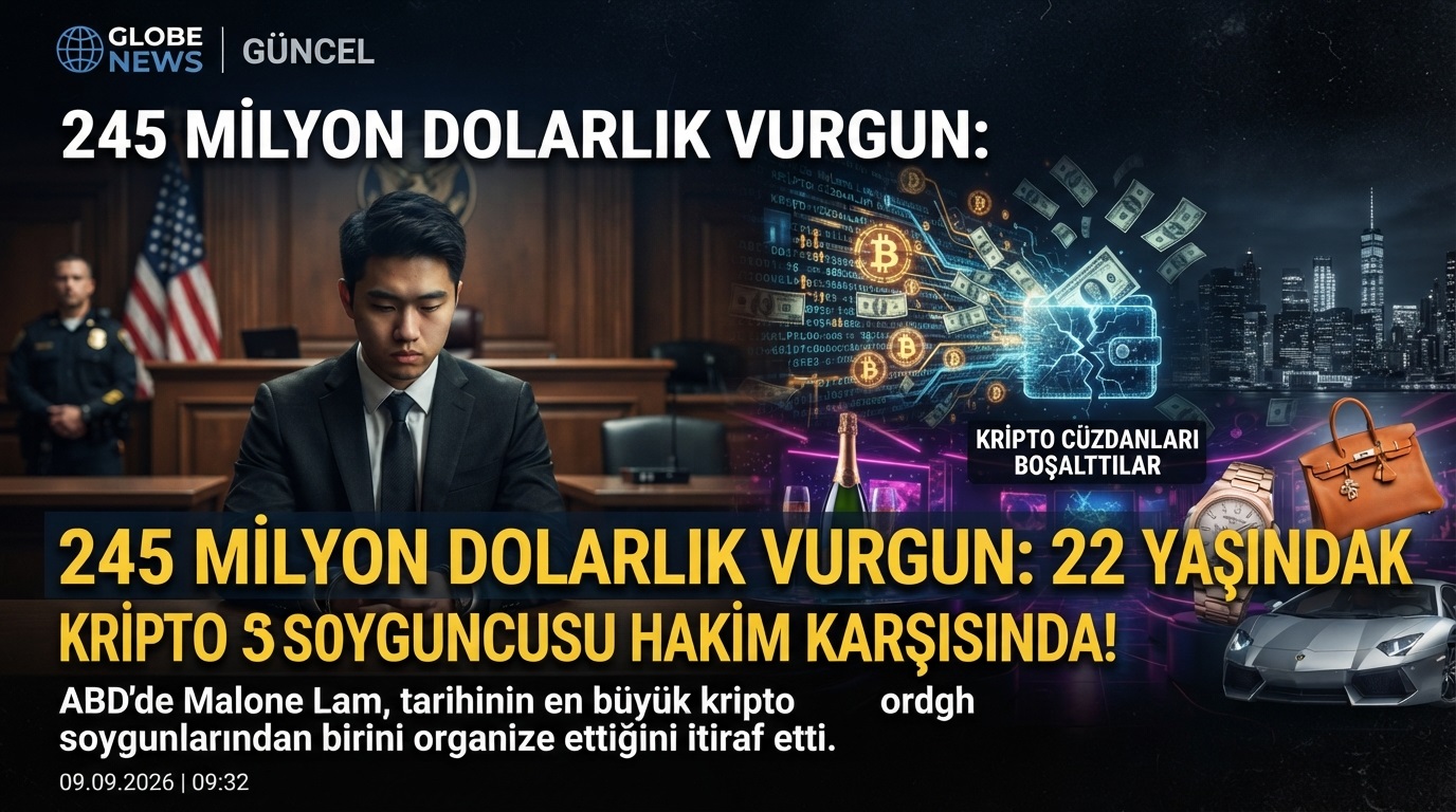 245 Milyon Dolarlık Vurgun: 22 Yaşındaki Kripto Soyguncusu Hakim Karşısında!