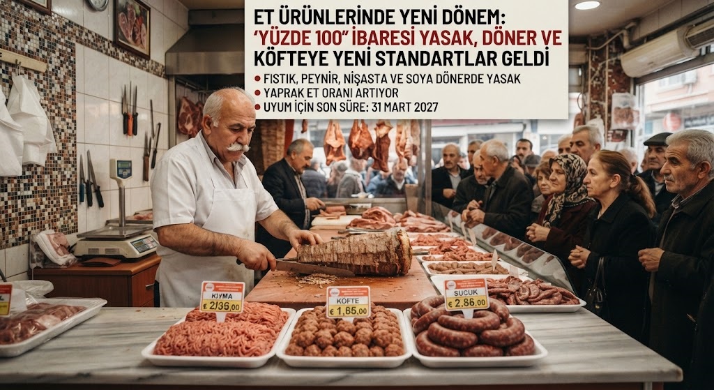 Tarım ve Orman Bakanlığı'ndan Et Ürünlerinde Devrim Niteliğinde Yeni Düzenleme
