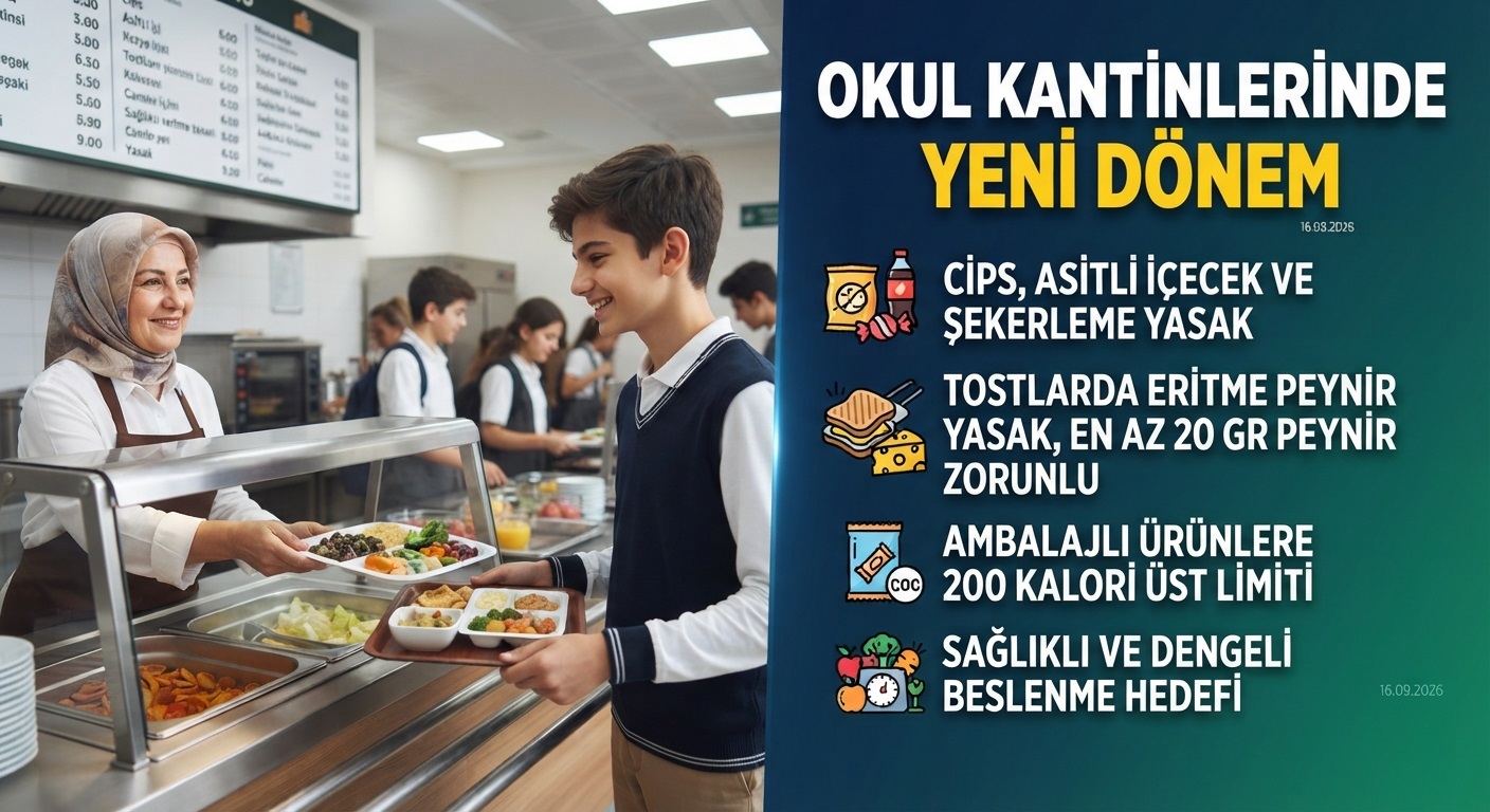 Okul Kantinlerinde Yeni Dönem Resmileşti! Üç Bakanlıktan Ortak Karar