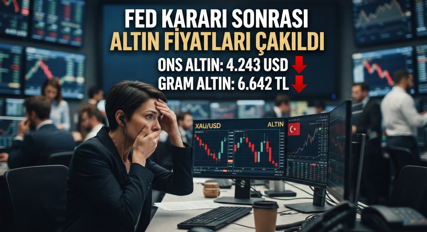 Fed Kararı ve Kevin Warsh Açıklamaları Sonrası Altın Fiyatlarında Sert Düşüş