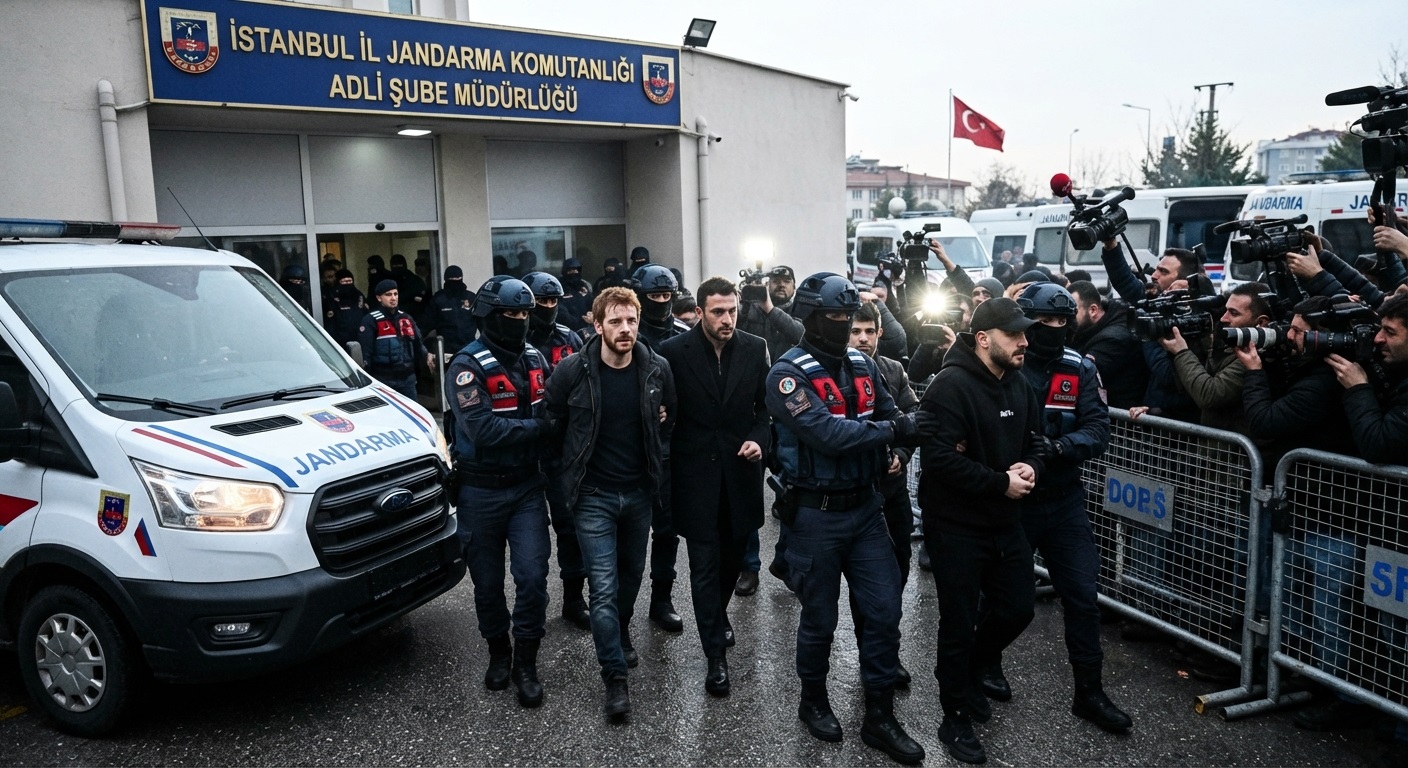 Ünlülere Yönelik Uyuşturucu Operasyonu: Aras Bulut İynemli, Hasan Şaş ve Sefo Gözaltında
