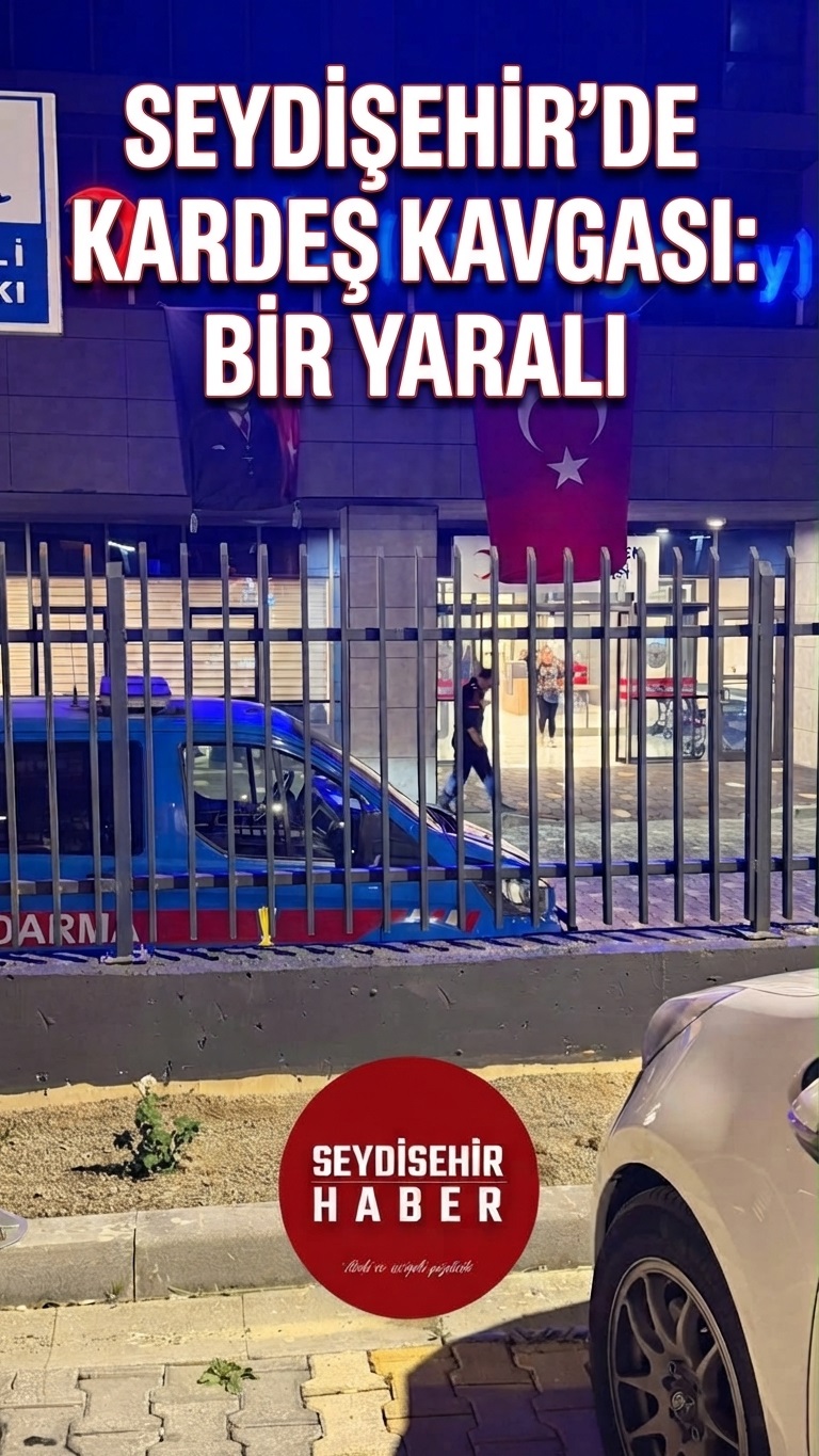 Seydişehir'de Kardeş Kavgası Kanlı Bitti: 1 Yaralı