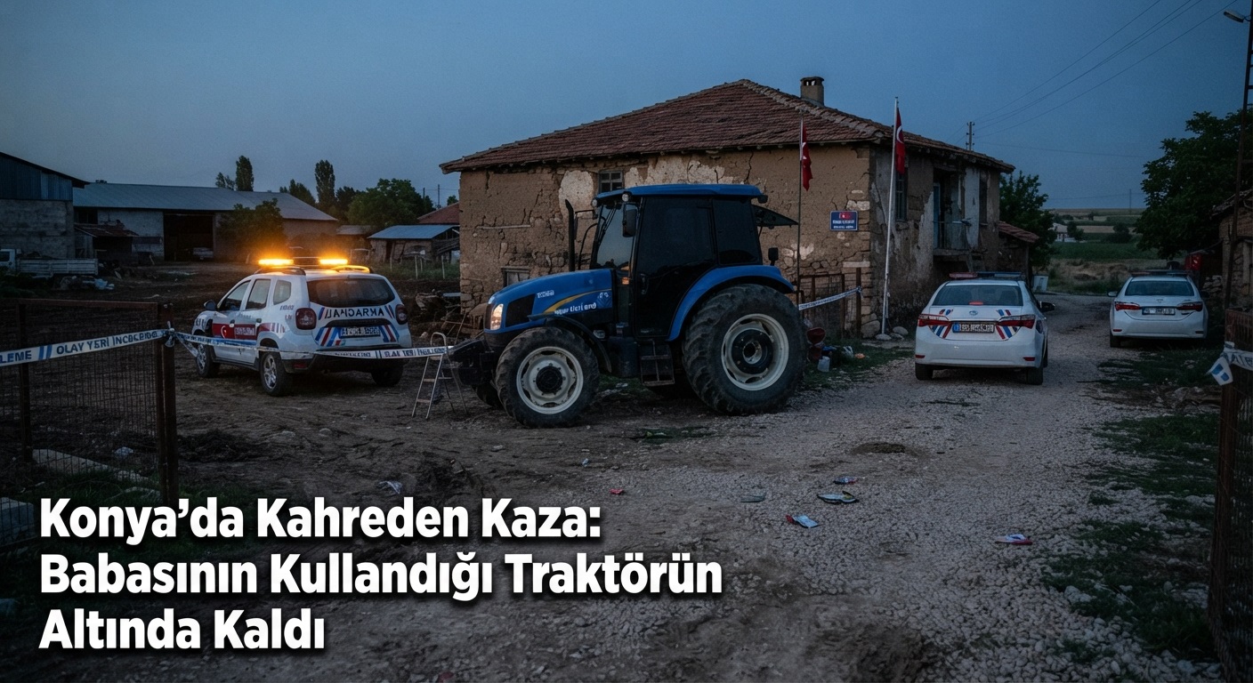 Konya’da Kahreden Kaza: Traktörün Altında Kalan 4 Yaşındaki Çocuk Hayatını Kaybetti