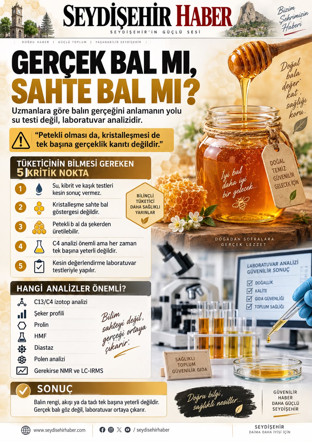 BAL GERÇEK Mİ, ŞEKER Mİ?