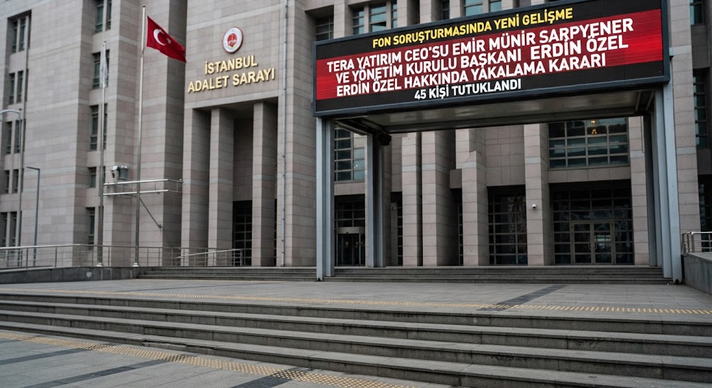 Fon Soruşturmasında Gelişme: Tera Portföy ve Tera Yatırım Yöneticilerine Yakalama Kararı