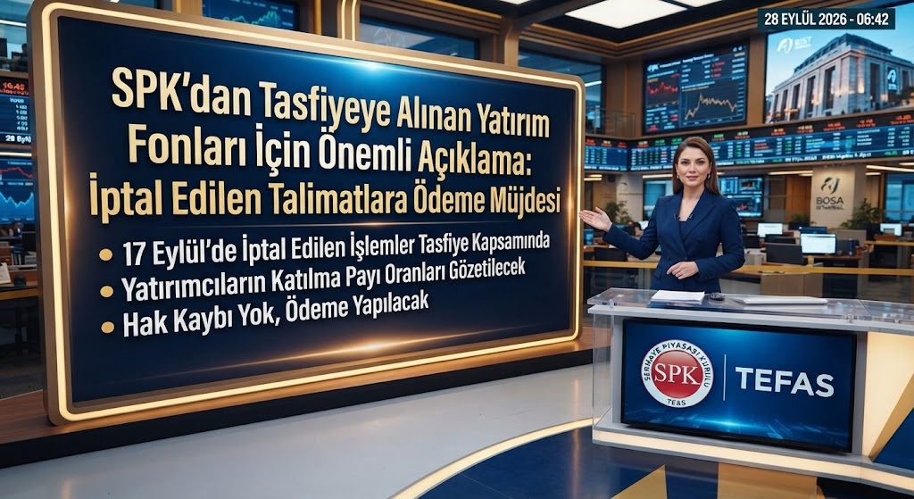 SPK'dan Tasfiyeye Alınan Yatırım Fonları İçin Önemli Açıklama
