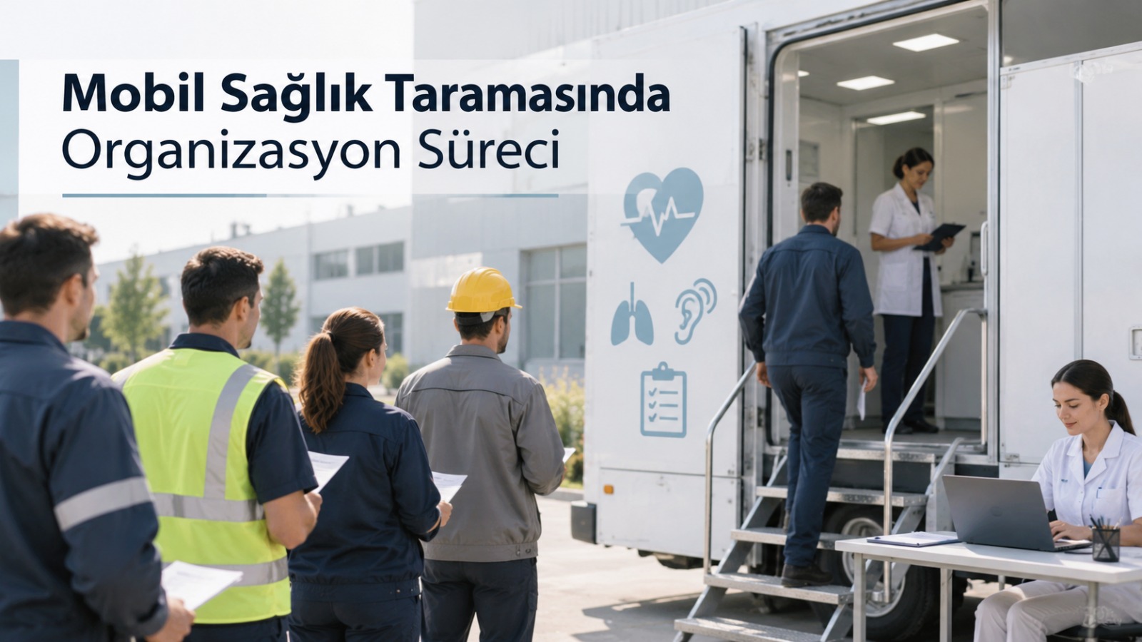 Mobil Sağlık Taramasında Organizasyon Süreci