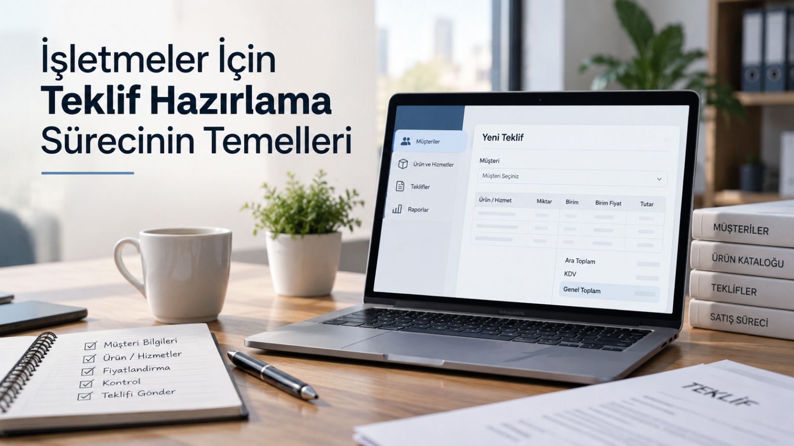 İşletmeler İçin Teklif Hazırlama Sürecinin Temelleri