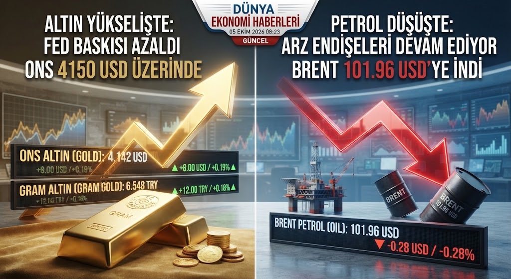 Altın ve Petrol Fiyatlarında İbre Tersine Döndü: Kritik Sınır Aşıldı!