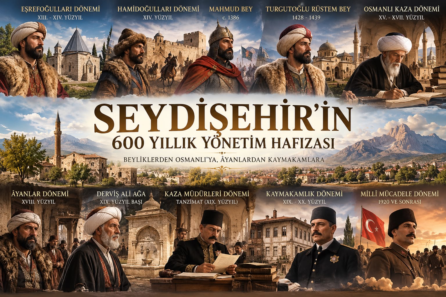 SEYDİŞEHİR’İN 600 YILLIK YÖNETİM HAFIZASI ORTAYA ÇIKIYOR