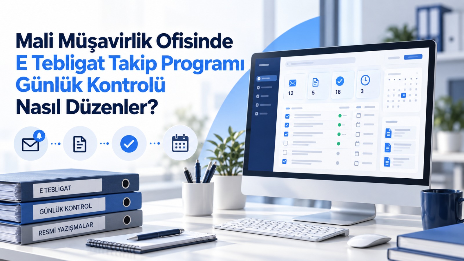 Mali Müşavirlik Ofisinde E Tebligat Takip Programı Günlük Kontrolü Nasıl Düzenler?