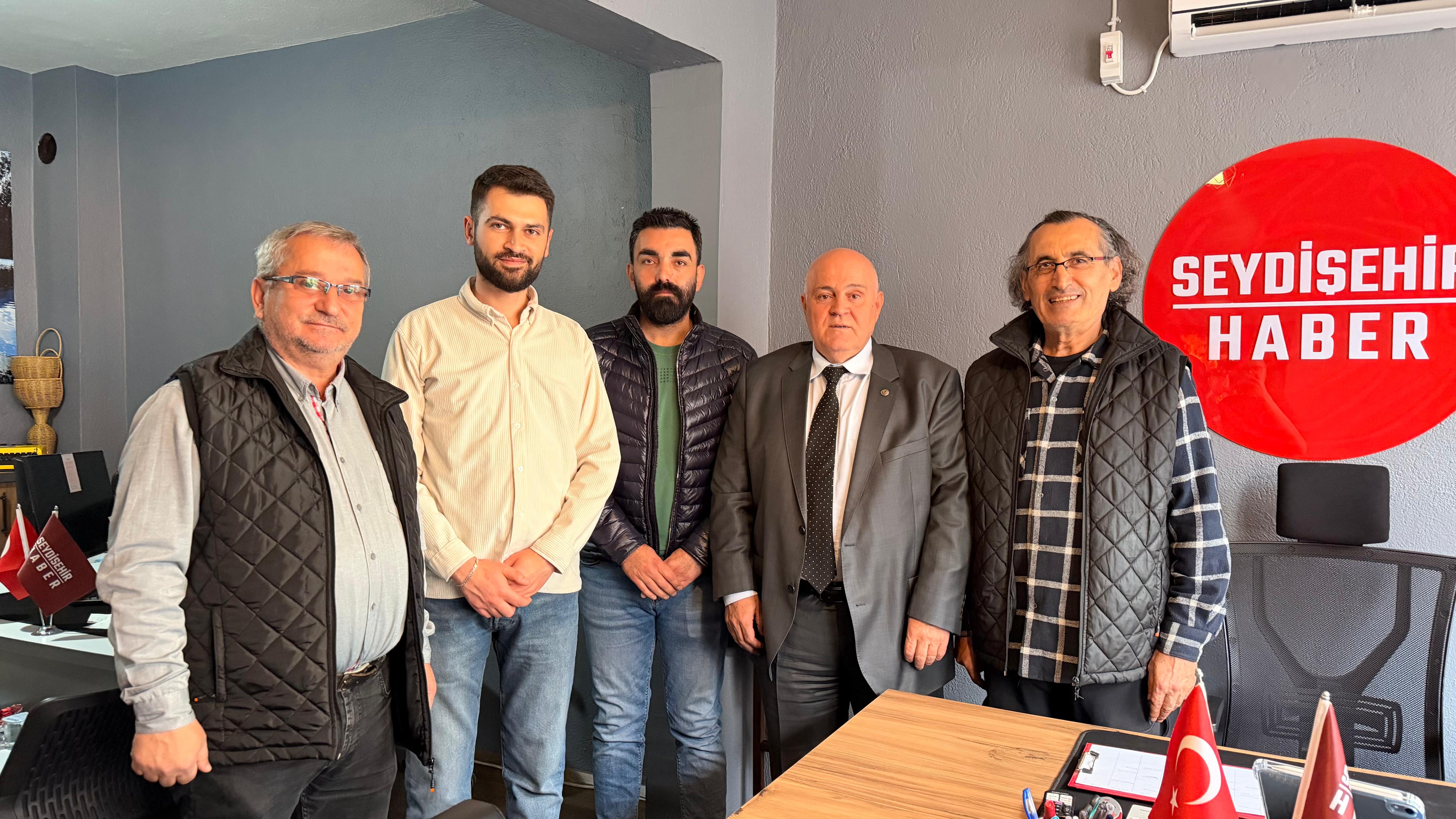 Seydişehir Kaymakamı Kadir Akın Gözel’den Seydisehirhaber’e İade-i Ziyaret