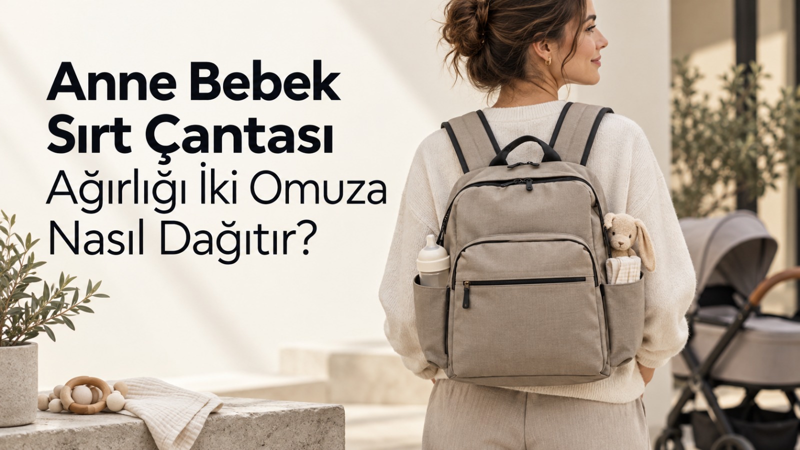 Anne Bebek Sırt Çantası Ağırlığı İki Omuza Nasıl Dağıtır?