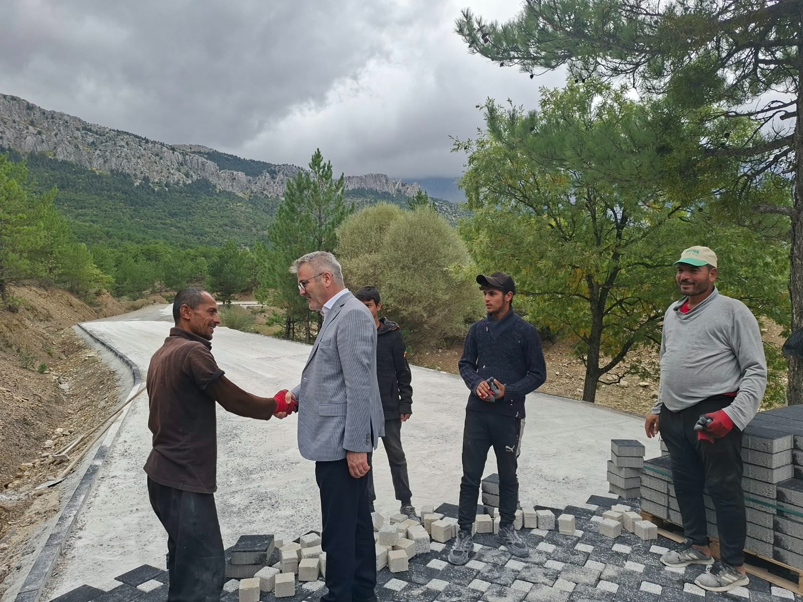 BAŞKAN USTAOĞLU, GÖKÇEHÜYÜK BARAJI’NDA İNCELEMELERDE BULUNDU