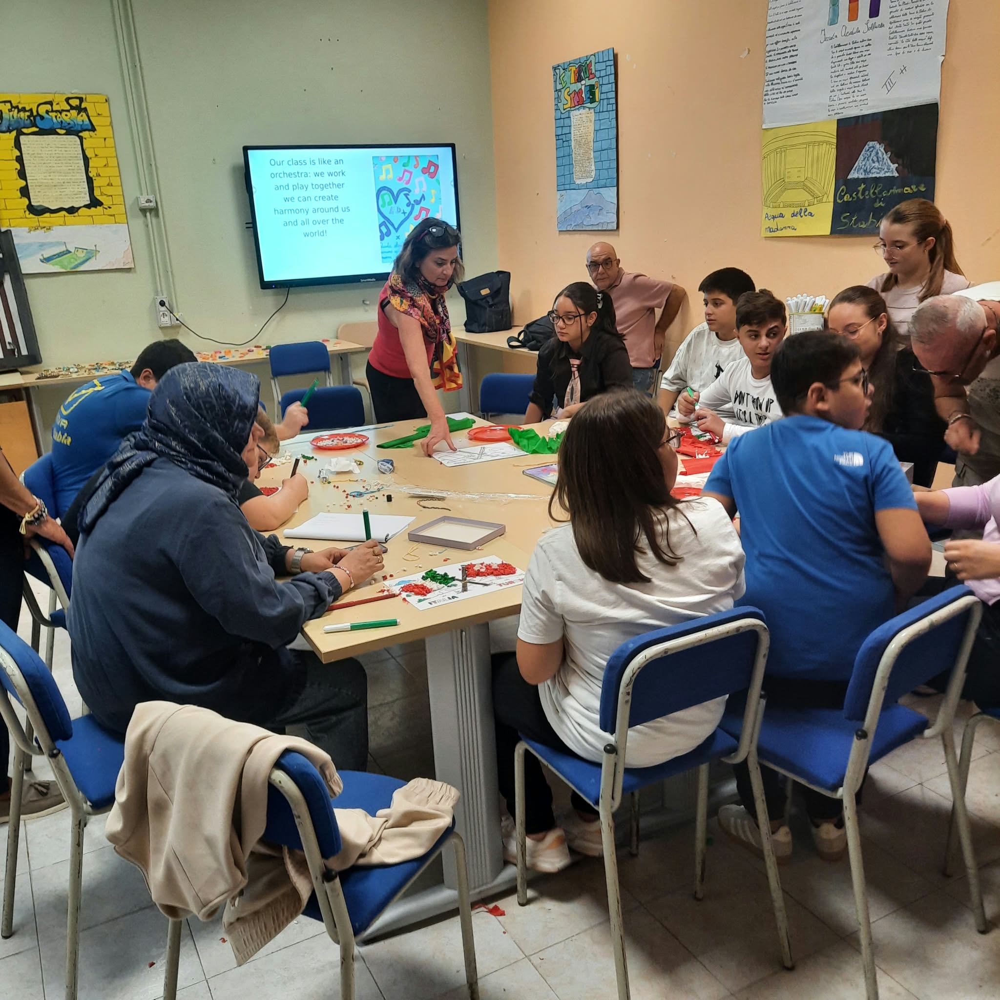 GAZİ ORTAOKULU ÖĞRETMENLERİ İTALYA’DA ERASMUS+ İŞBAŞI GÖZLEM FAALİYETİNE KATILDI