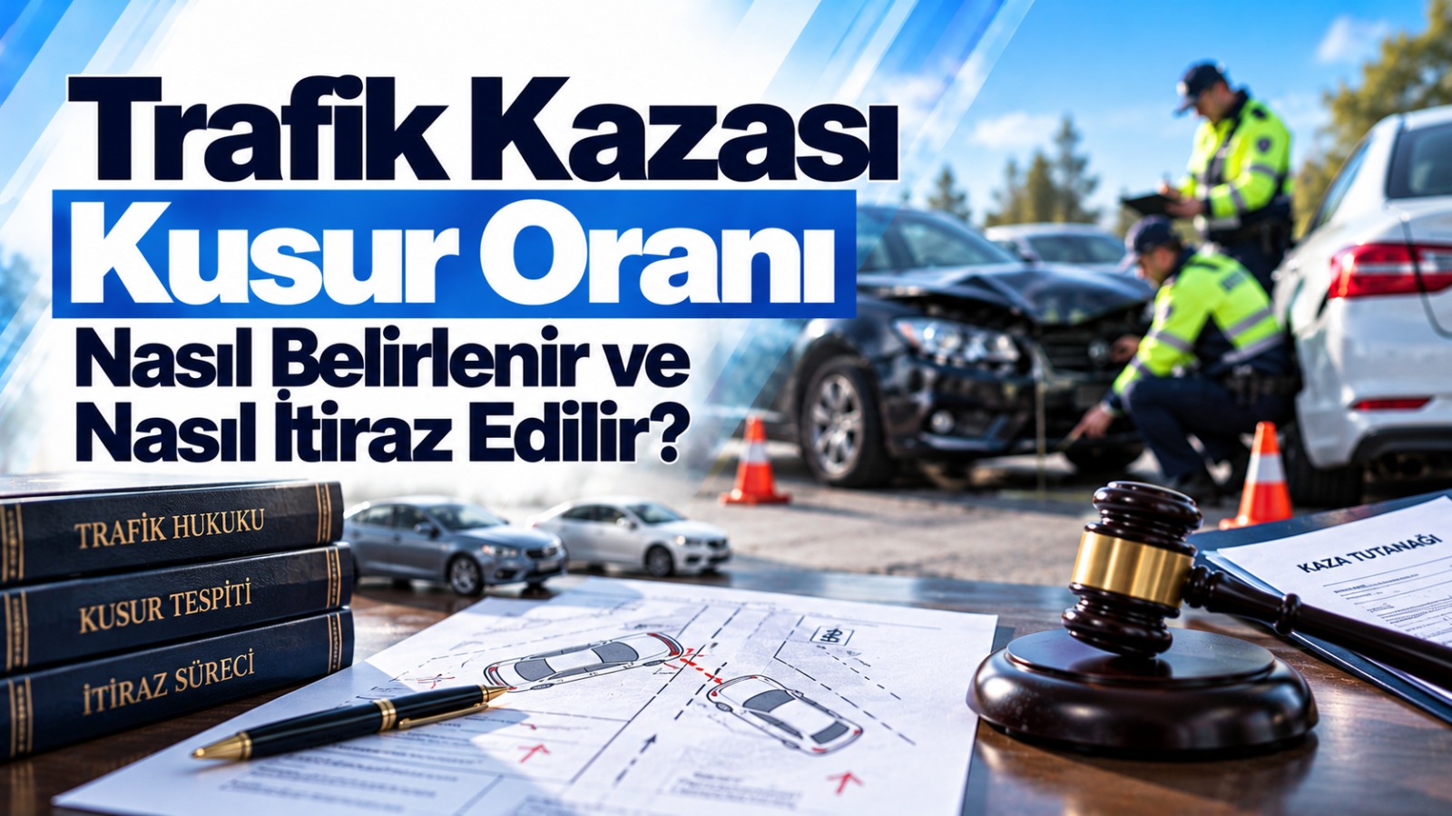 Trafik Kazası Kusur Oranı Nasıl Belirlenir ve Nasıl İtiraz Edilir?