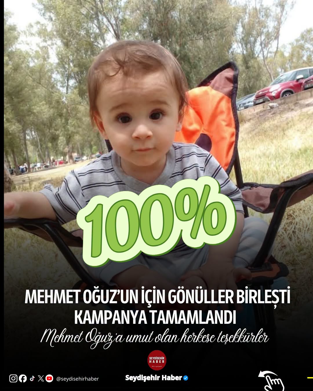 Seydişehir Kenetlendi, Mehmet Oğuz Kas Hastalığını Yendi: 2,9 Milyon Dolarlık Umut Kampanyası Mutlu Sonla Bitti!