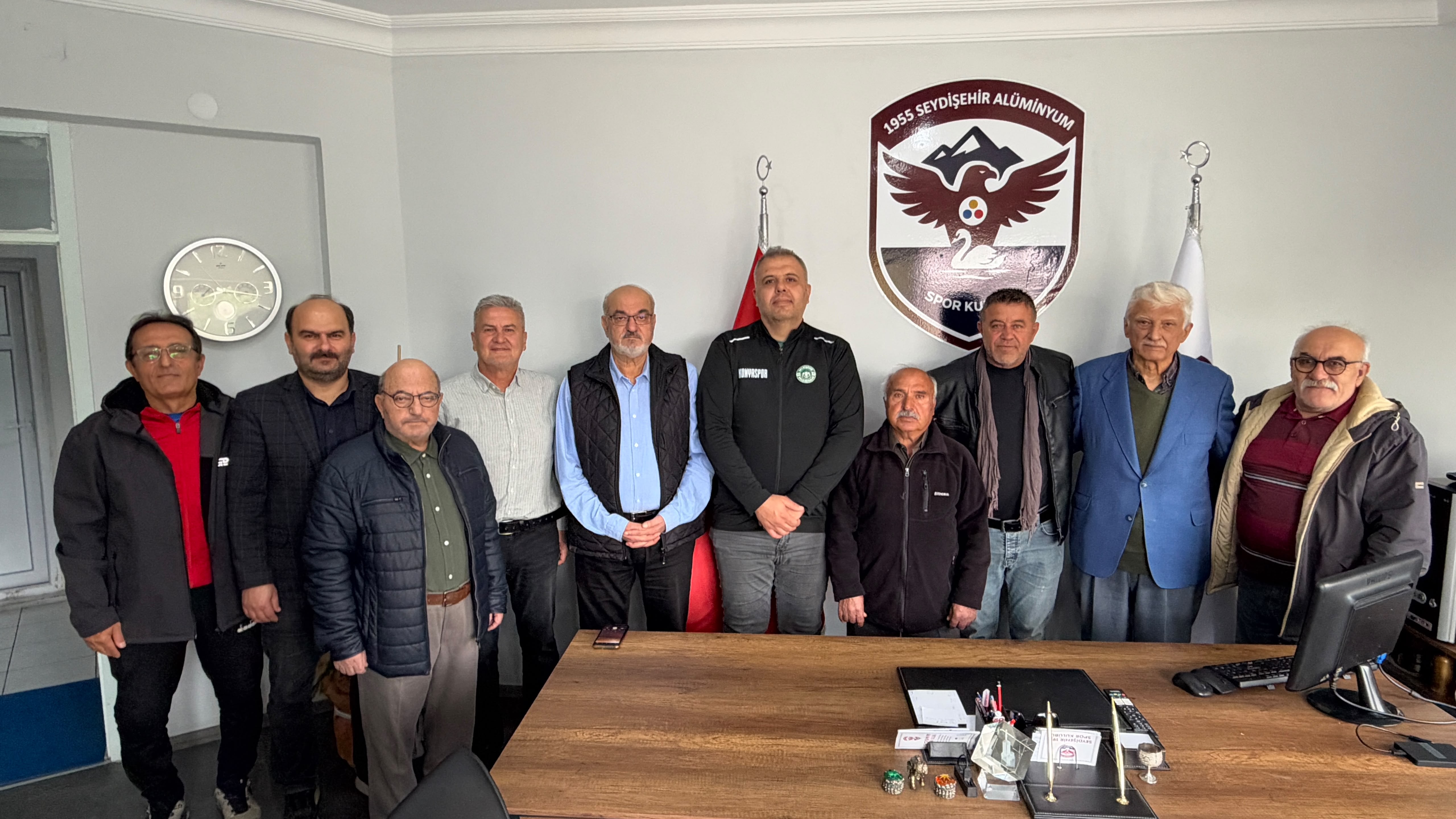 1955 SEYDİŞEHİR ALÜMİNYUMSPOR’DAN BASINLA BULUŞMA HEDEF 3. LİG!...