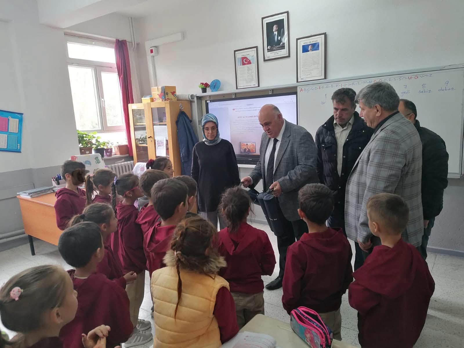Seydişehir Protokolünden Okullara Ziyaret İncelemesi