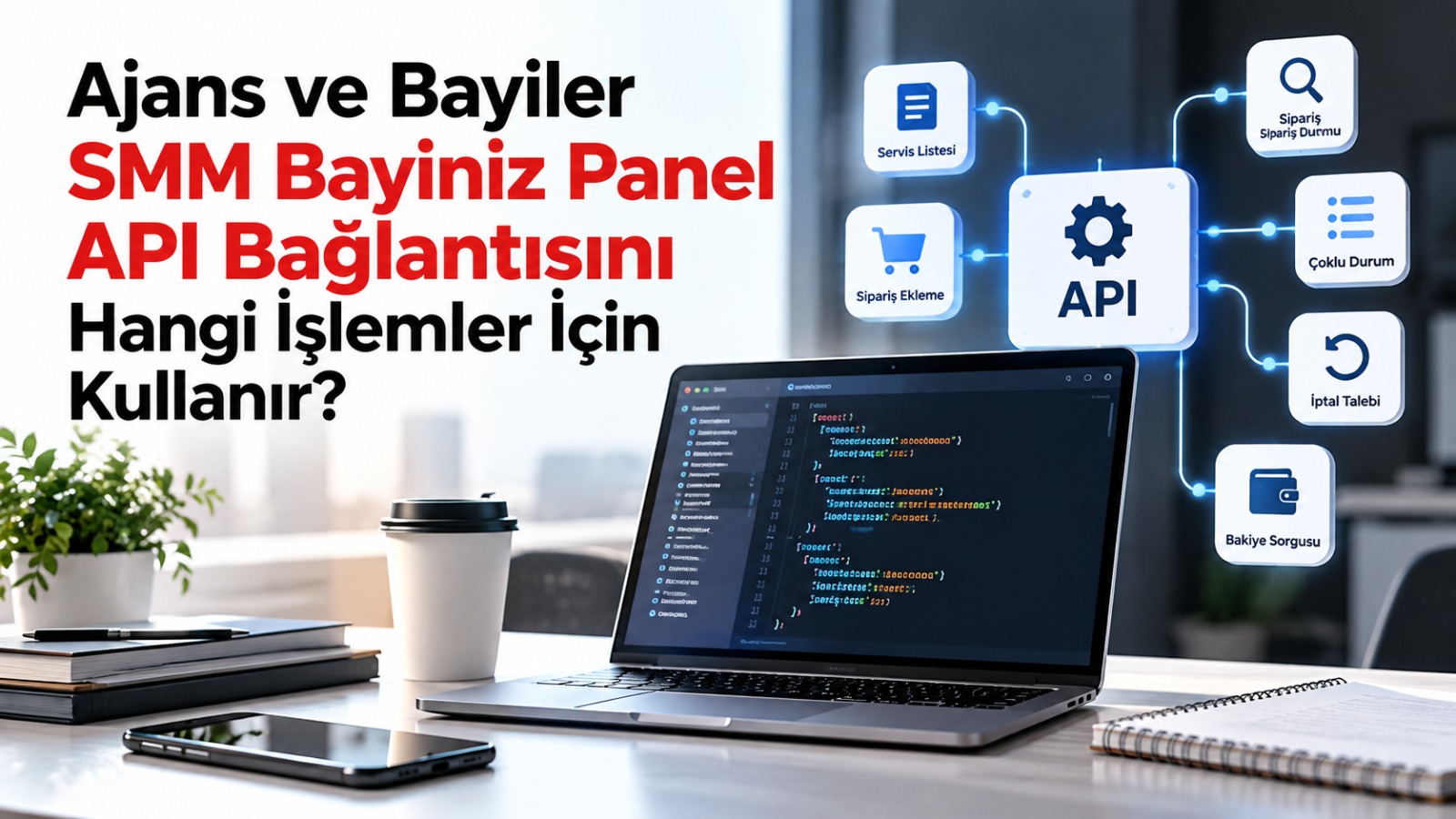 Ajans ve Bayiler SMM Bayiniz Panel API Bağlantısını Hangi İşlemler İçin Kullanır?