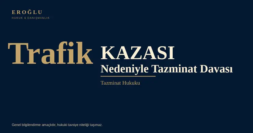 Seydişehir ve Konya’da trafik kazası tazminatı: Başvuru ve haklar