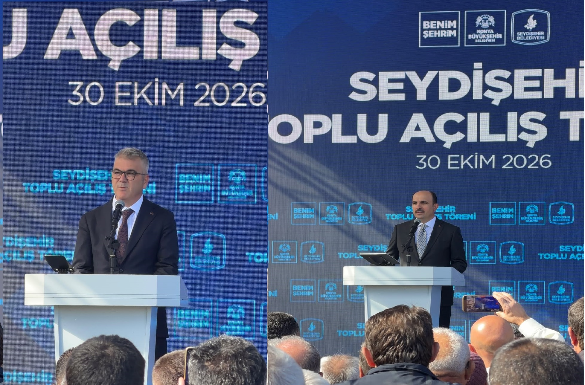 317 MİLYON TL'LİK DEV YATIRIM! SEYDİŞEHİR’DE 18 PROJE GÖRKEMLİ TÖRENLE HİZMETE AÇILDI