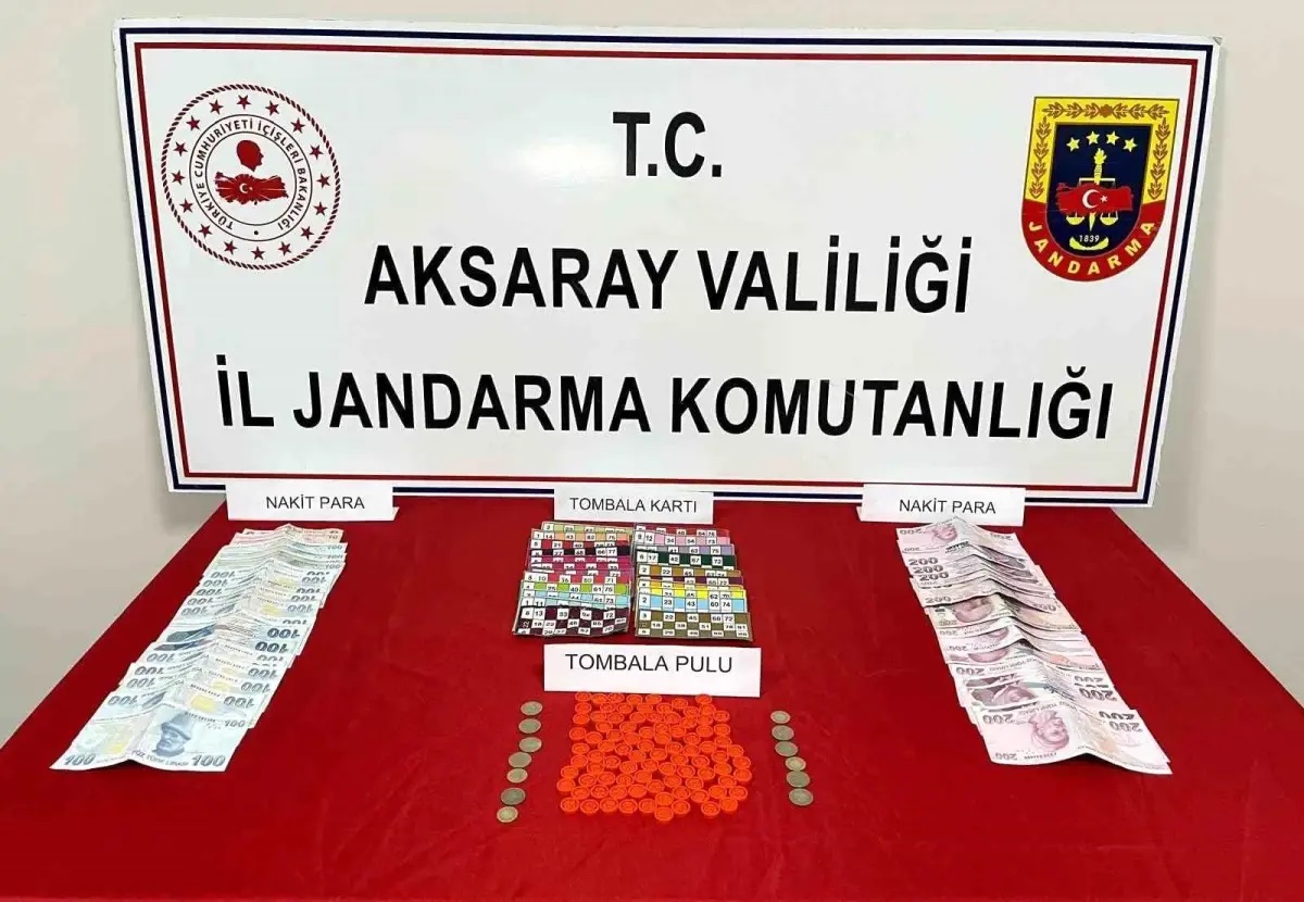 Aksaray'da kumar oynayan 27 kişiye 173 bin 470 lira ceza yazıldı