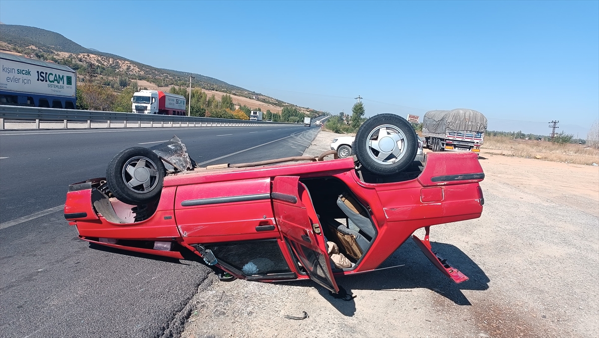 Akşehir'de meydana gelen trafik kazasında 2 kişi yaralandı