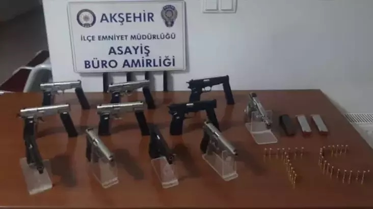 Akşehir'de Silah Kaçakçılığı Operasyonu: Bir Tutuklama