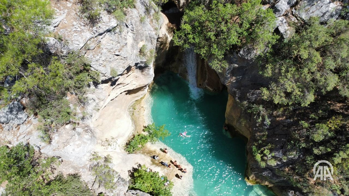 ANTALYA - "Gümüşdamla Kanyonu" doğaseverlerin rotasında