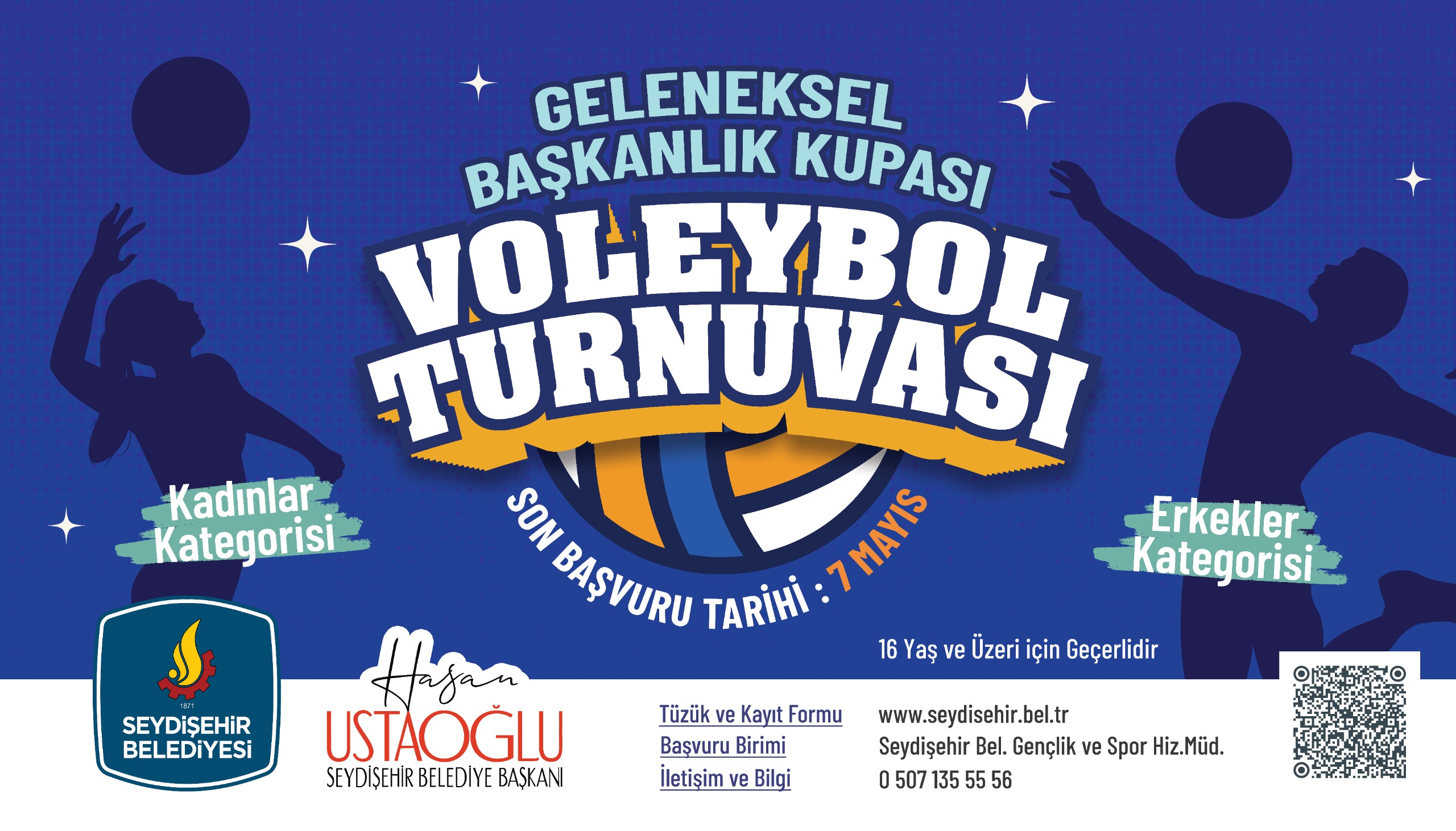 BAŞKANLIK KUPASI VOLEYBOL TURNUVALARI BAŞLIYOR