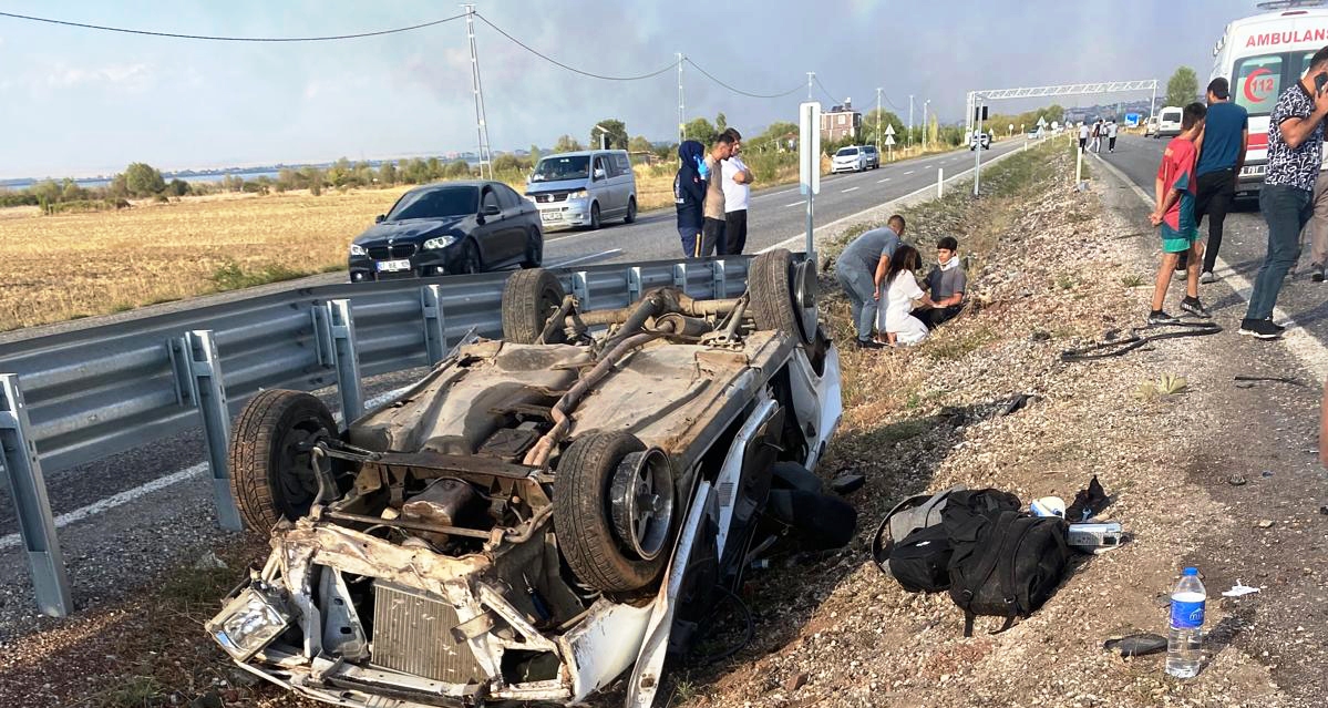 Beyşehir'de  Trafik Kazası: 2’si Ağır 5 Yaralı