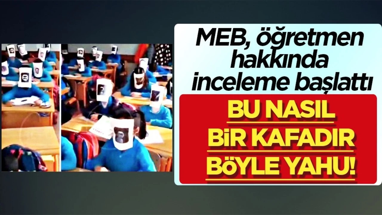 Bir öğretmen kripto para yapıştırıp video çekti.