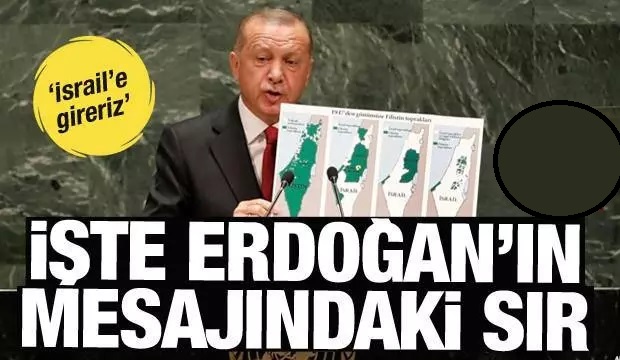 Cumhurbaşkanı Erdoğan, İşgalci İsrail'e sert tepki göstererek, "Bakın bu gidiş gidiş değildir. Bu yol, yol değildir.