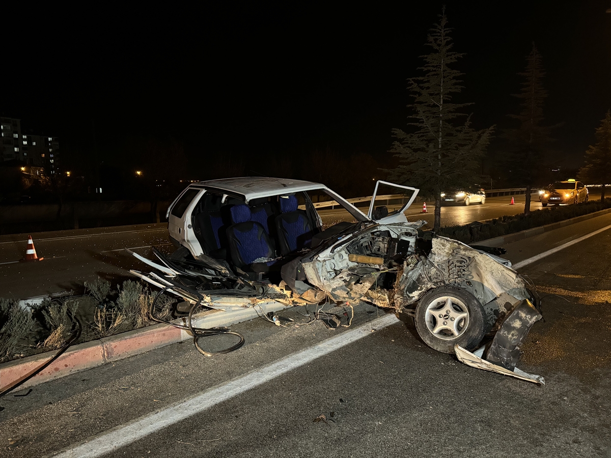 Karaman'da trafik kazasında 4 kişi yaralandı