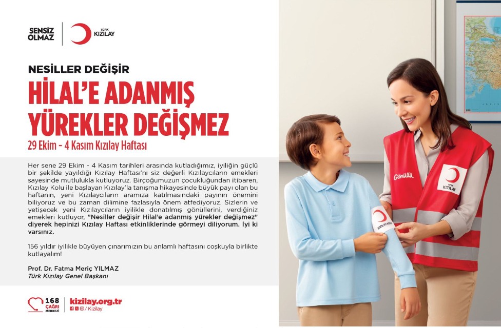 KIZILAY HAFTASI NEDENİYLE TANITIM VE ETKİNLİKLER DEVAM ETMEKTEDİR