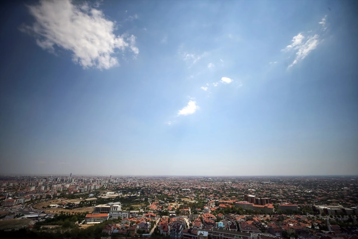 Konya  Bölgesinde Yağışlar Hava Kirliliğini Azalttı