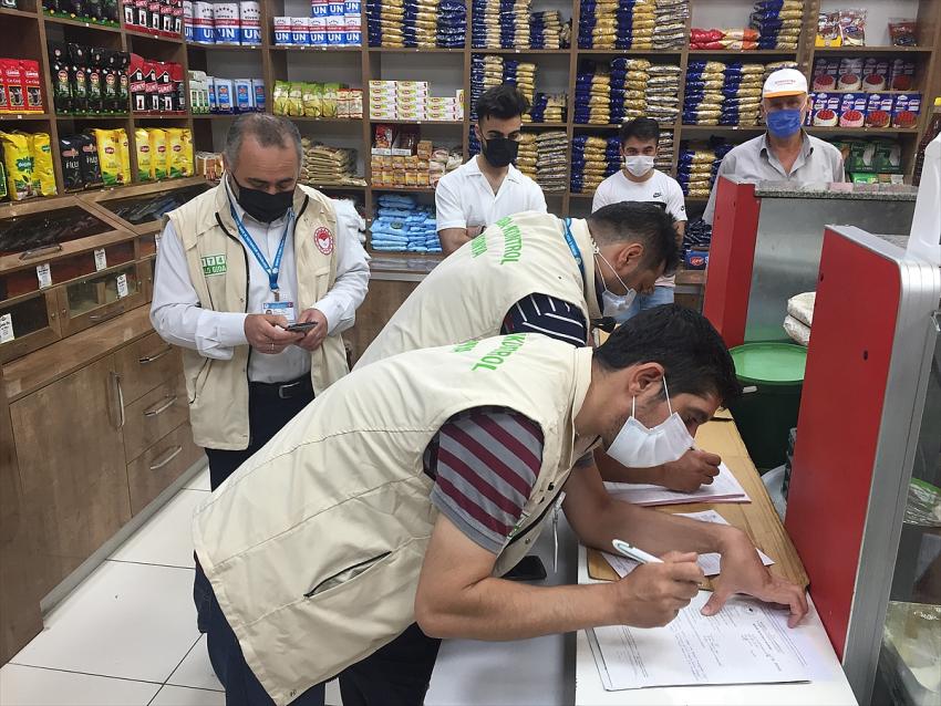 Konya'da şarküteri dolabına giren kişi hakkında suç duyurusunda bulunuldu