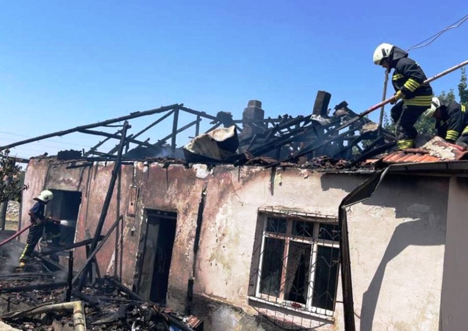 Konya'da yayla yerleşkesindeki yangın söndürüldü