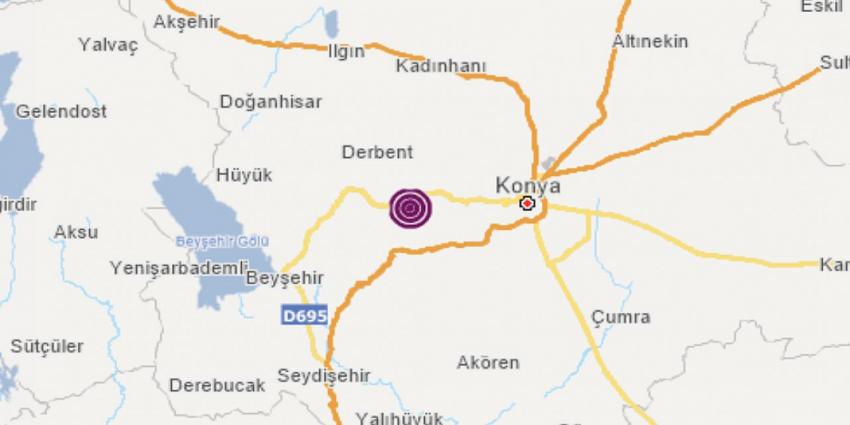  Konya'daki Deprem  Seydişehir'de hissedildi