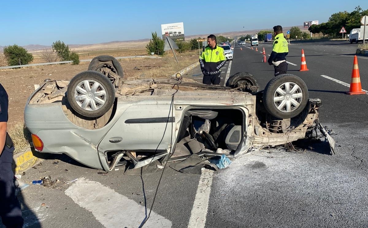 Konya'daki trafik kazasında 1 kişi yaralandı