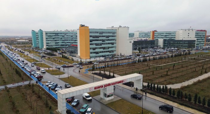  Konya Şehir Hastanesi, bölgenin sağlık üssü oldu.