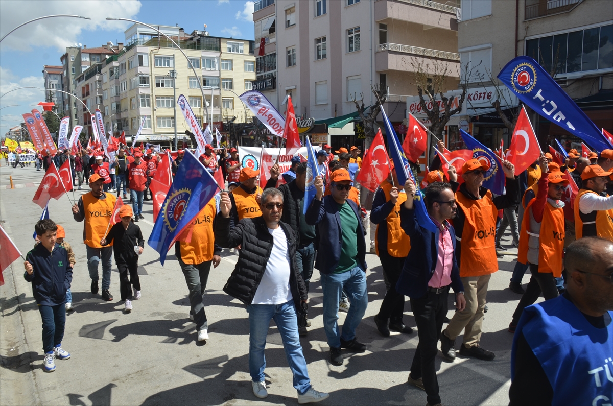 Konya ve çevre illerde 1 Mayıs Emek ve Dayanışma Günü kutlanıyor